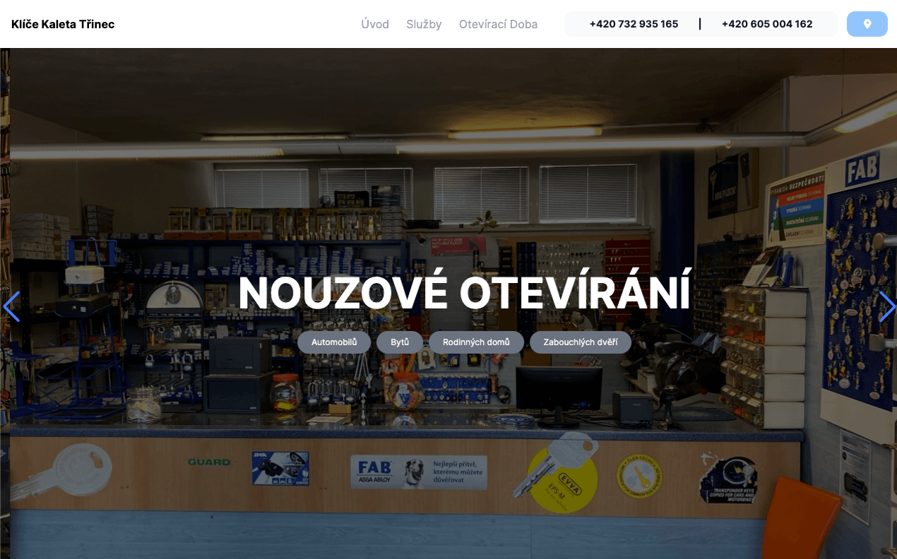 Klíče Kaleta Třinec